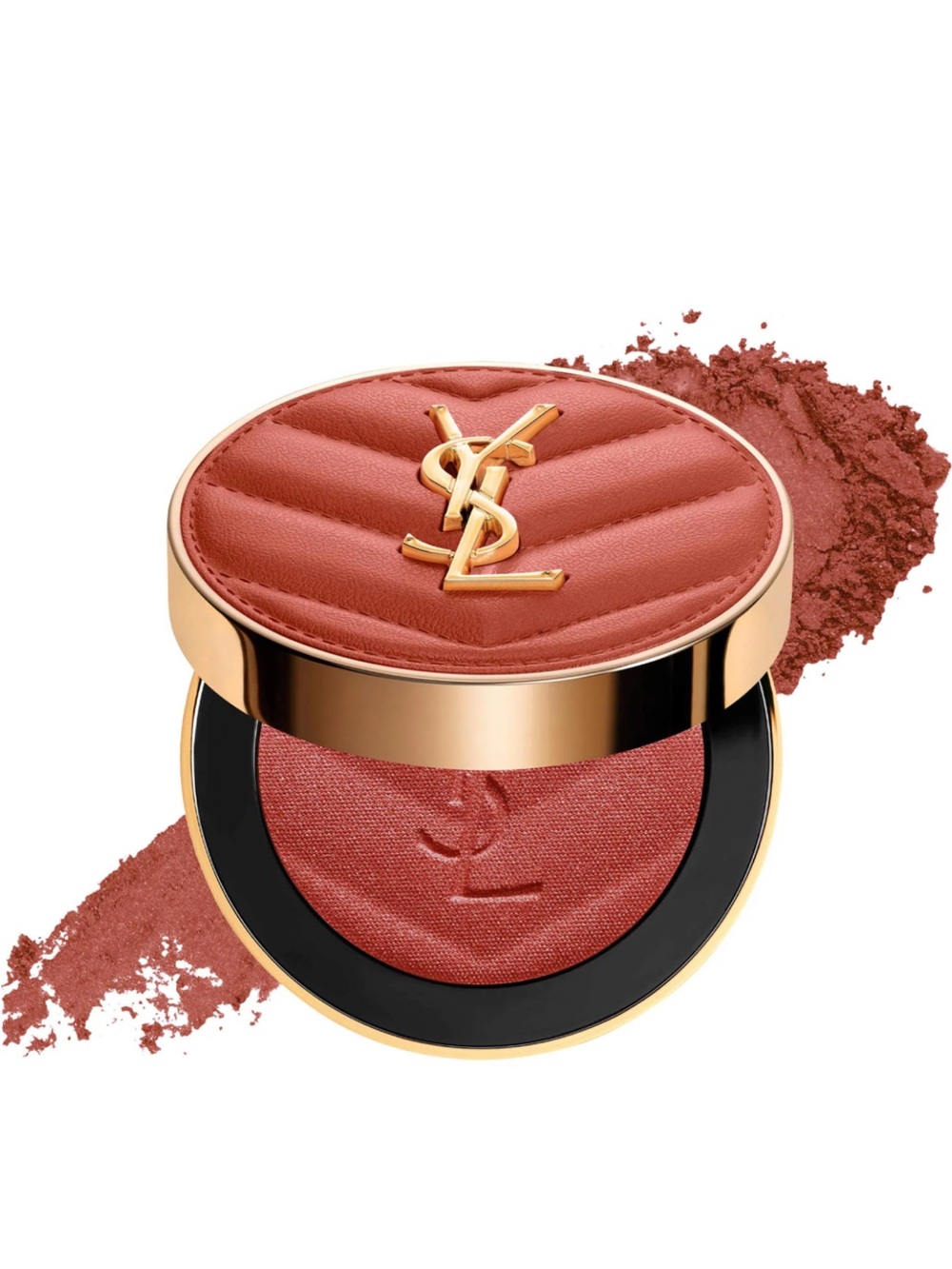 Yves Saint Laurent Make Me Blush - Color: 12 Honeymoon - caramel shimmer